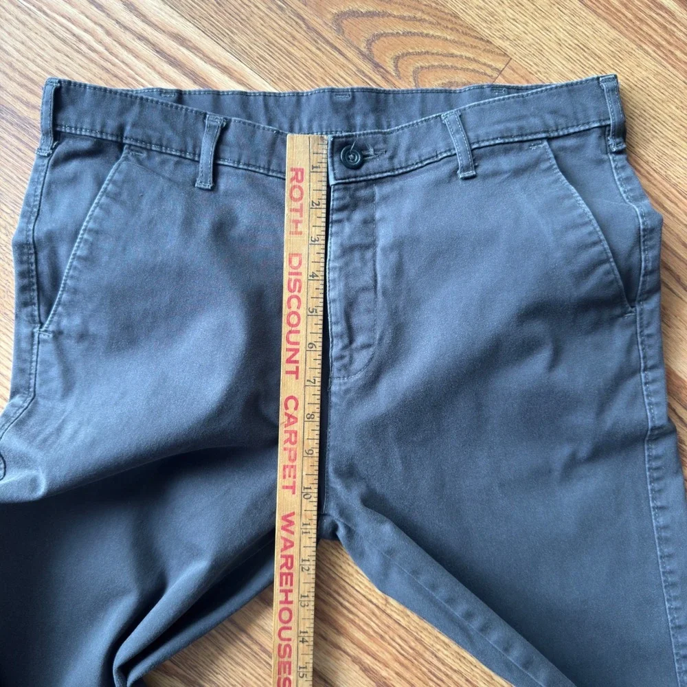 Pearl men's black straight leg‎ chino pants 33x28 Y2K workwear streetwear